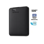 هارد اکسترنال وسترن دیجیتال مدل Elements ظرفیت 500 گیگابایت